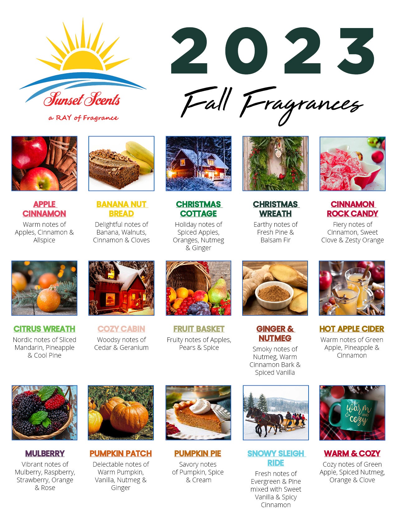 Fall 2023 Votive Sampler Set