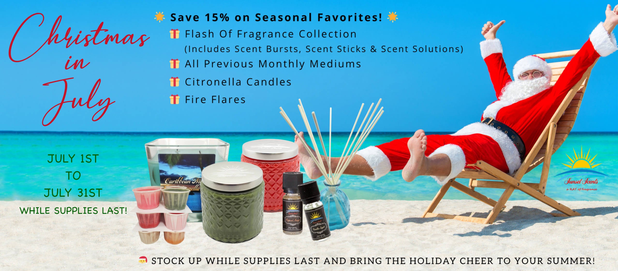 2025 SUMMER SALE CANDLES