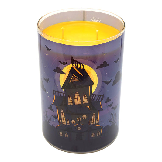 Candy Corn Scented Candle 22oz Halloween-themed