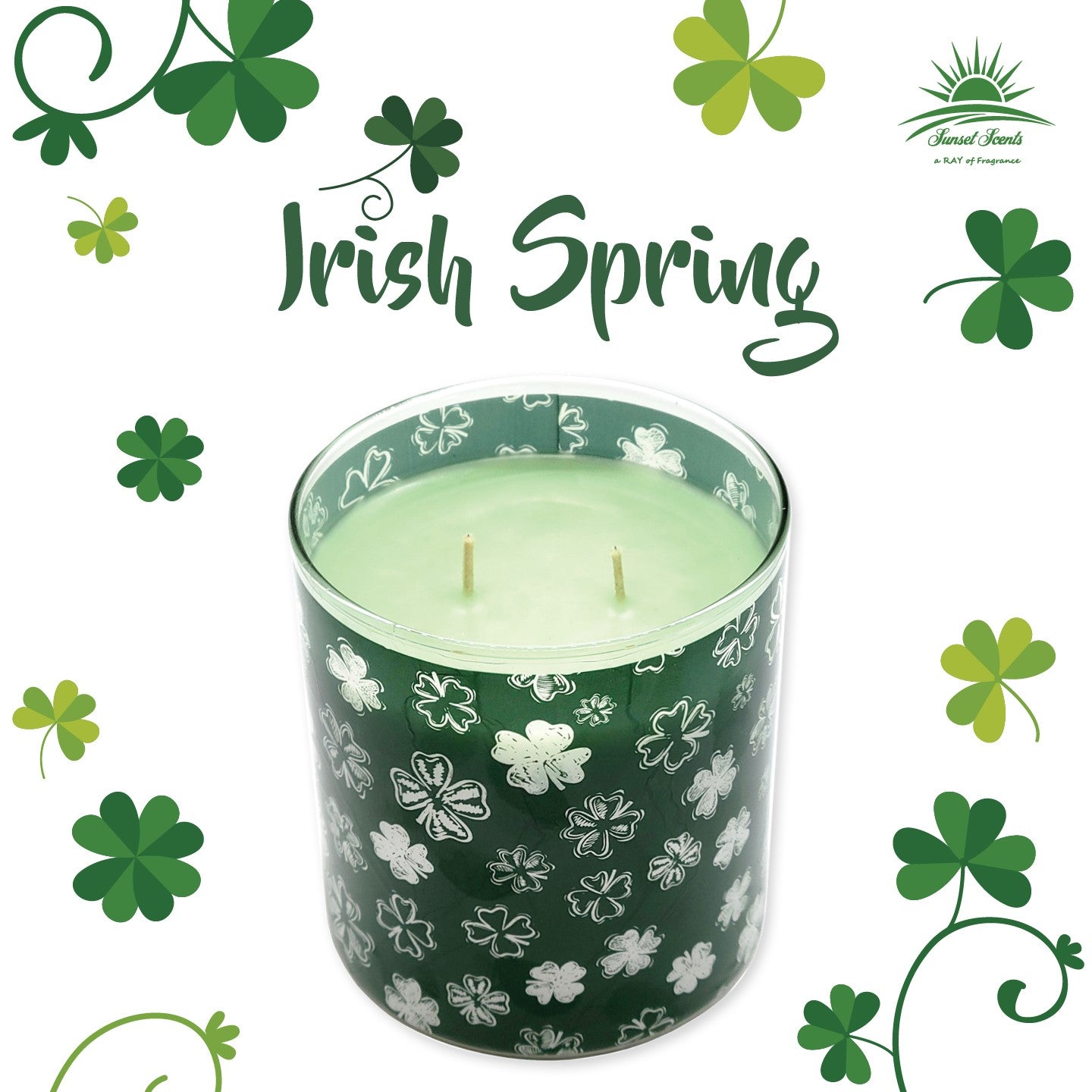 Irish Spring Scented Candle