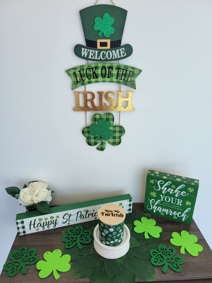 Irish Spring Scented Candle display