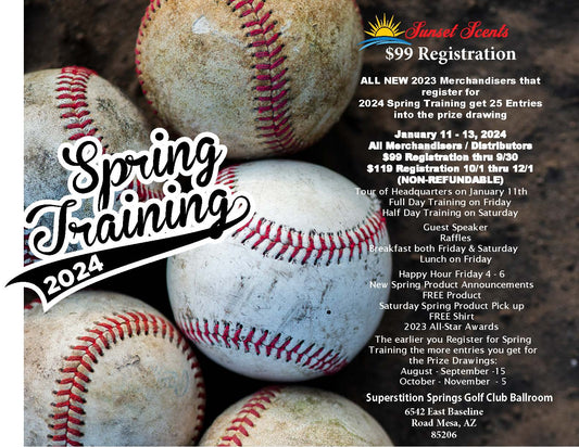 2024 Spring Training Registration
