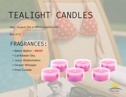 Caribbean Sky Tealights