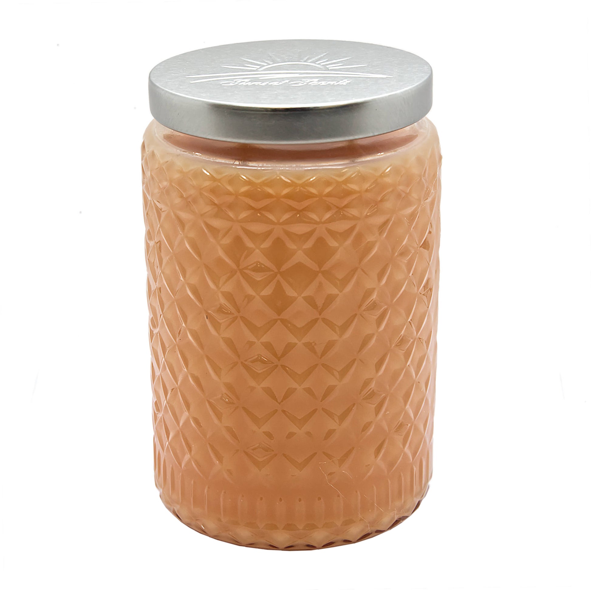 Nectarine & Pink Pepper Scented Candle  large